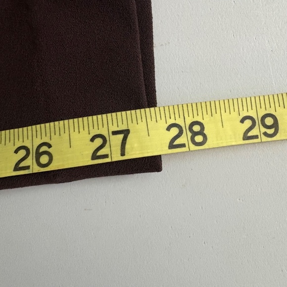 Catherines Plus Size Brown Wide Leg Pants - Picture 7 of 8